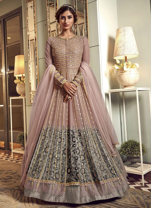 Pink Anarkali